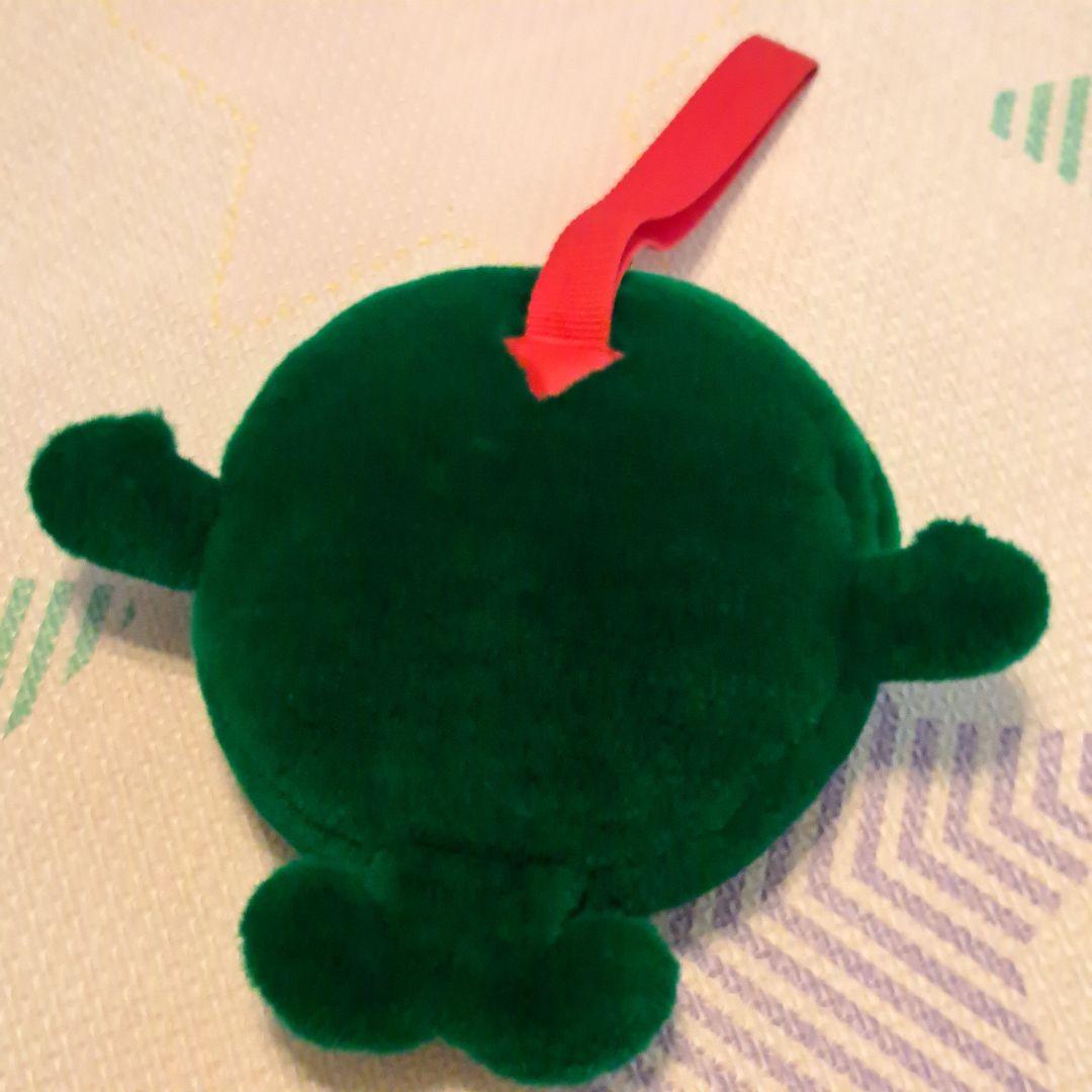 SKB Sapporo マリモ　緑色　笑顔　ぬいぐるみ　バッグ　ポーチ　北海道