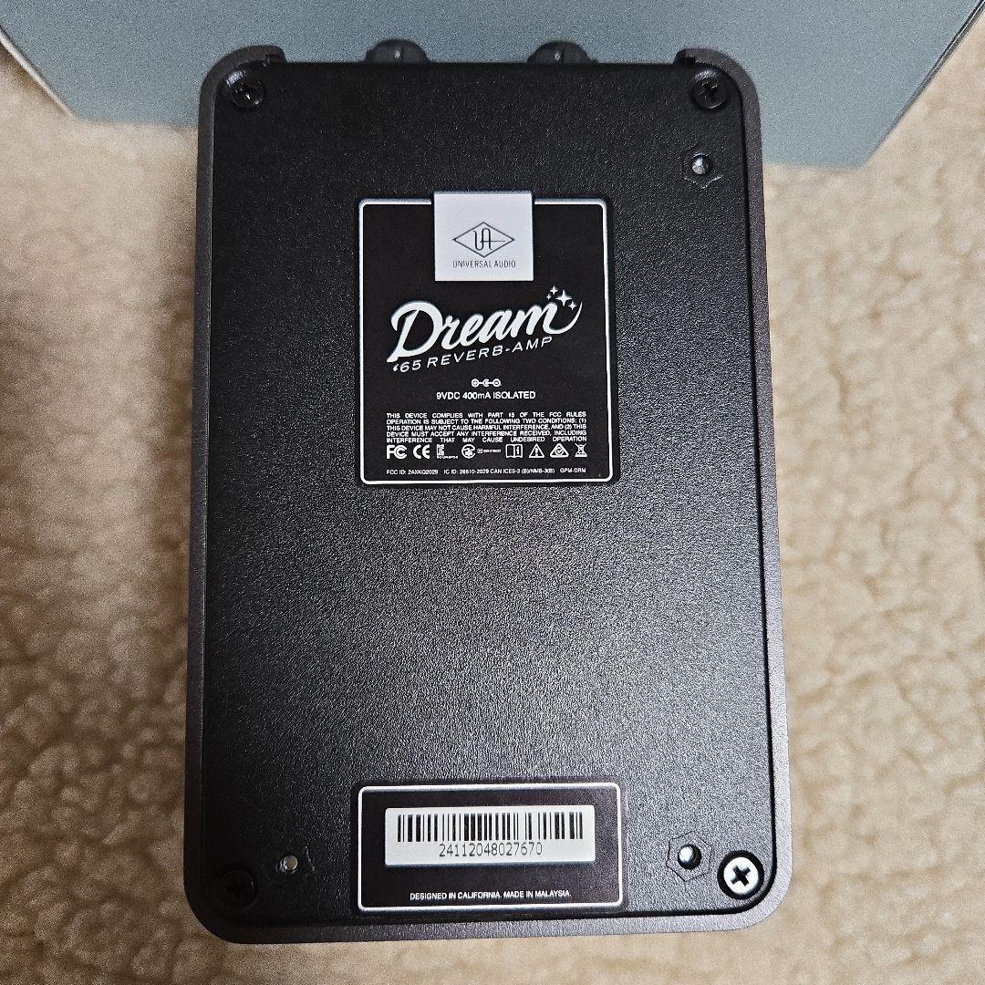 ギター Universal Audio UAFX Dream '65 ReverbAmp