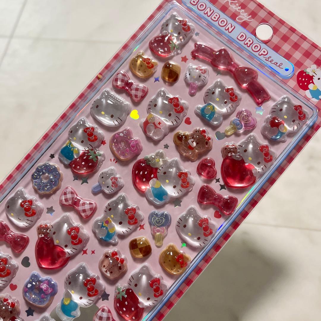 ボンボンドロップシール サンリオ第二弾 正規品 コンプリート 8枚 新作