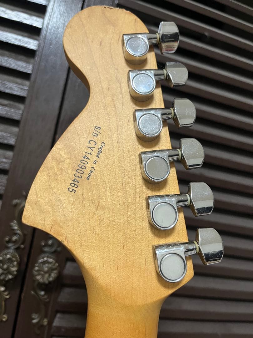Squier by Fender Affinity ストラトキャスター　ブラック