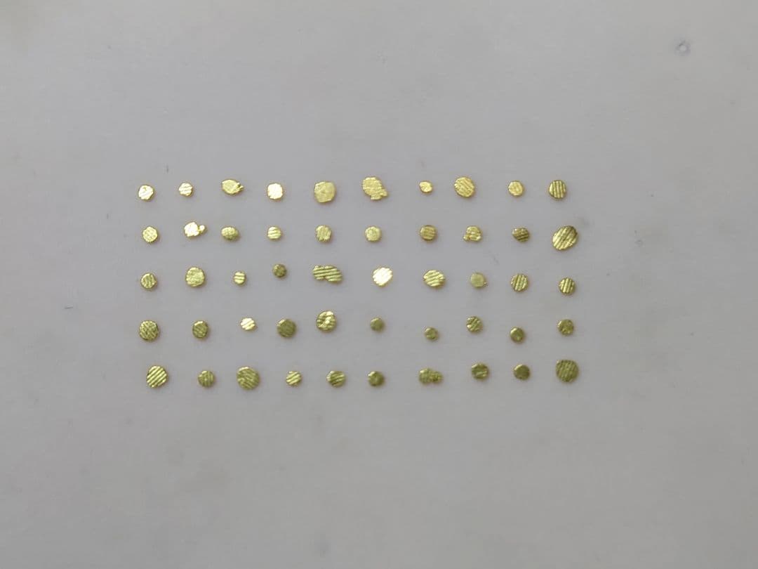 土肥金山 純金粒 砂金 50粒 B