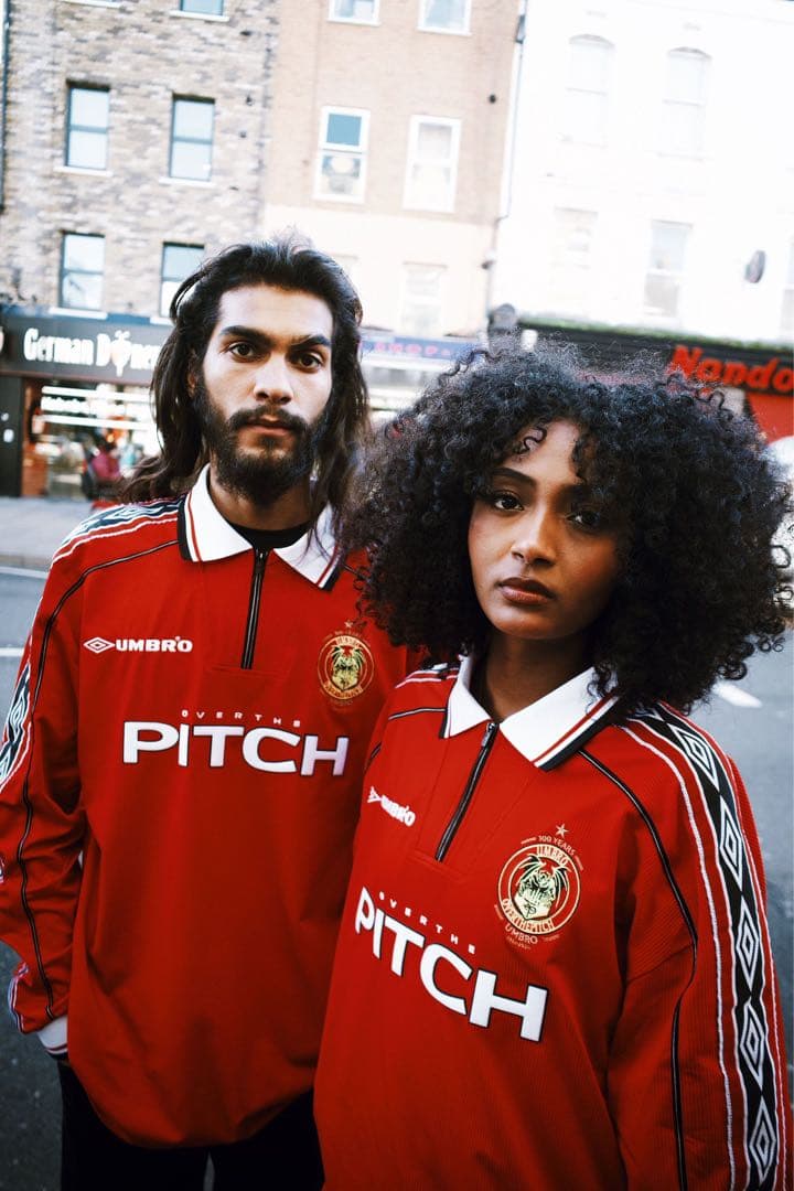 【希少】OVER THE PITCH X UMBRO 100TH JERSEY