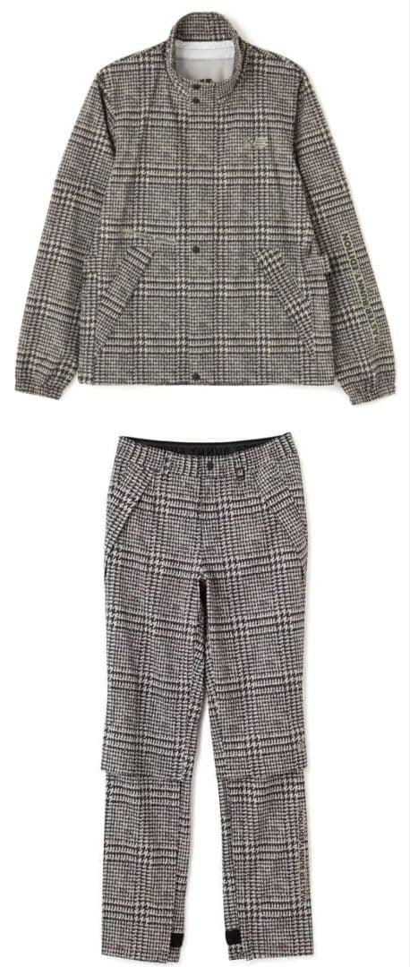 MASTER BUNNY EDITION チェック柄レインウェア