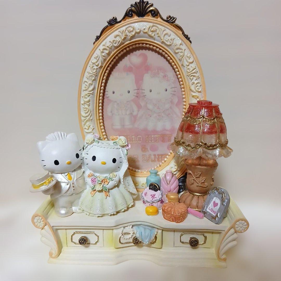 ハローキティ♡ダニエル　ウェディングランプ フォトフレーム【希少レア】