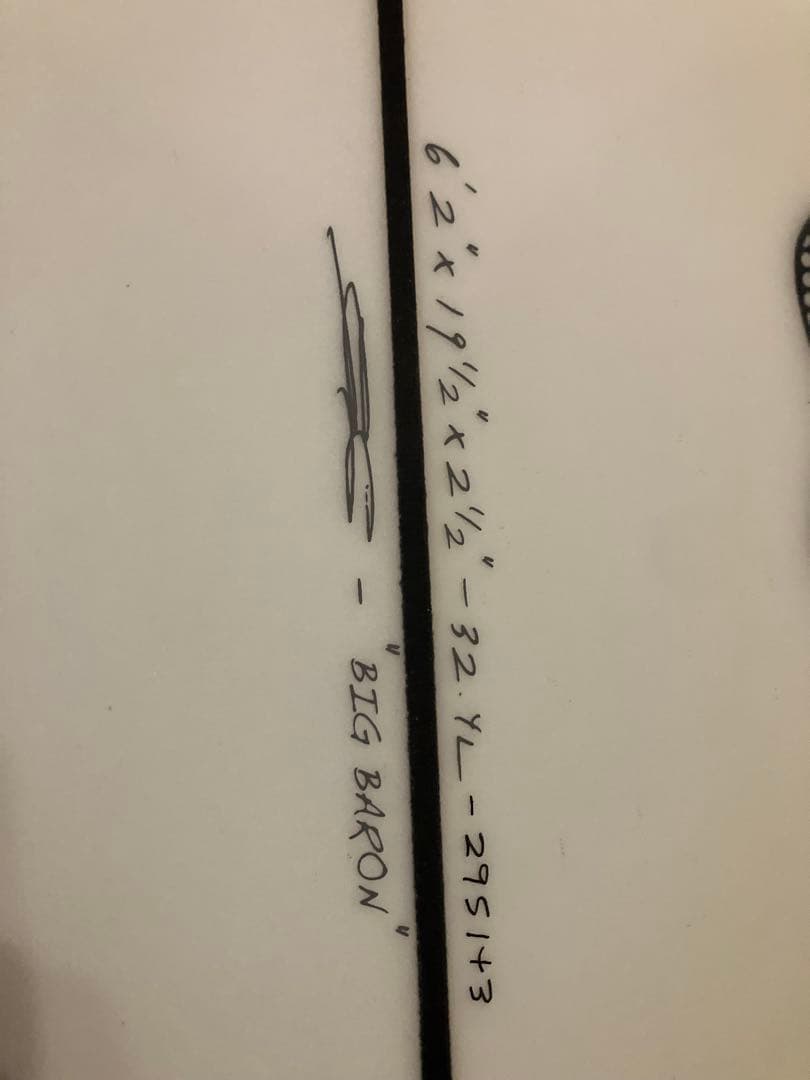 ○　JSビッグバロン PU 6'2.19.2/1 2.2/1 32.4L