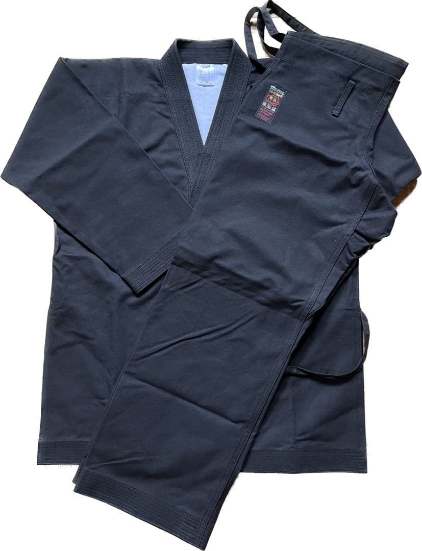 2-東海堂 黒厚織綿 道着 忍術衣 [金剛] SAB KONGO 3.5号 新品