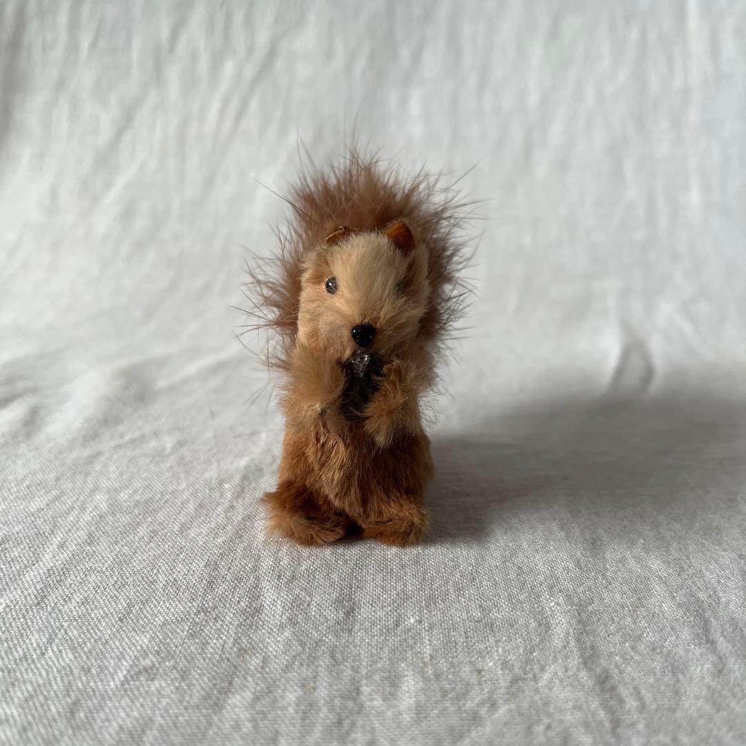 アンティーク　レア　ドイツ　りす　人形