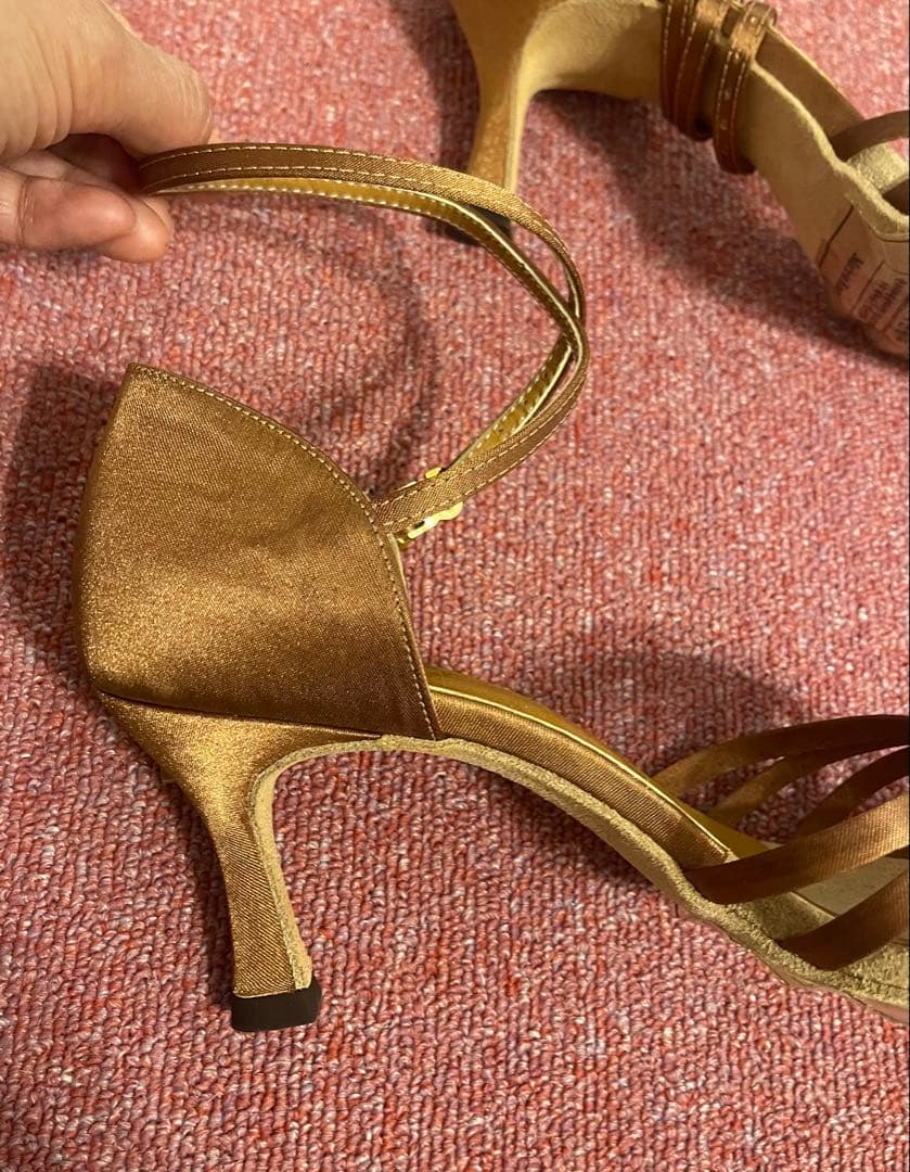 【新品】社交ダンス　ラテンシュー　24.0cm 7cmヒール