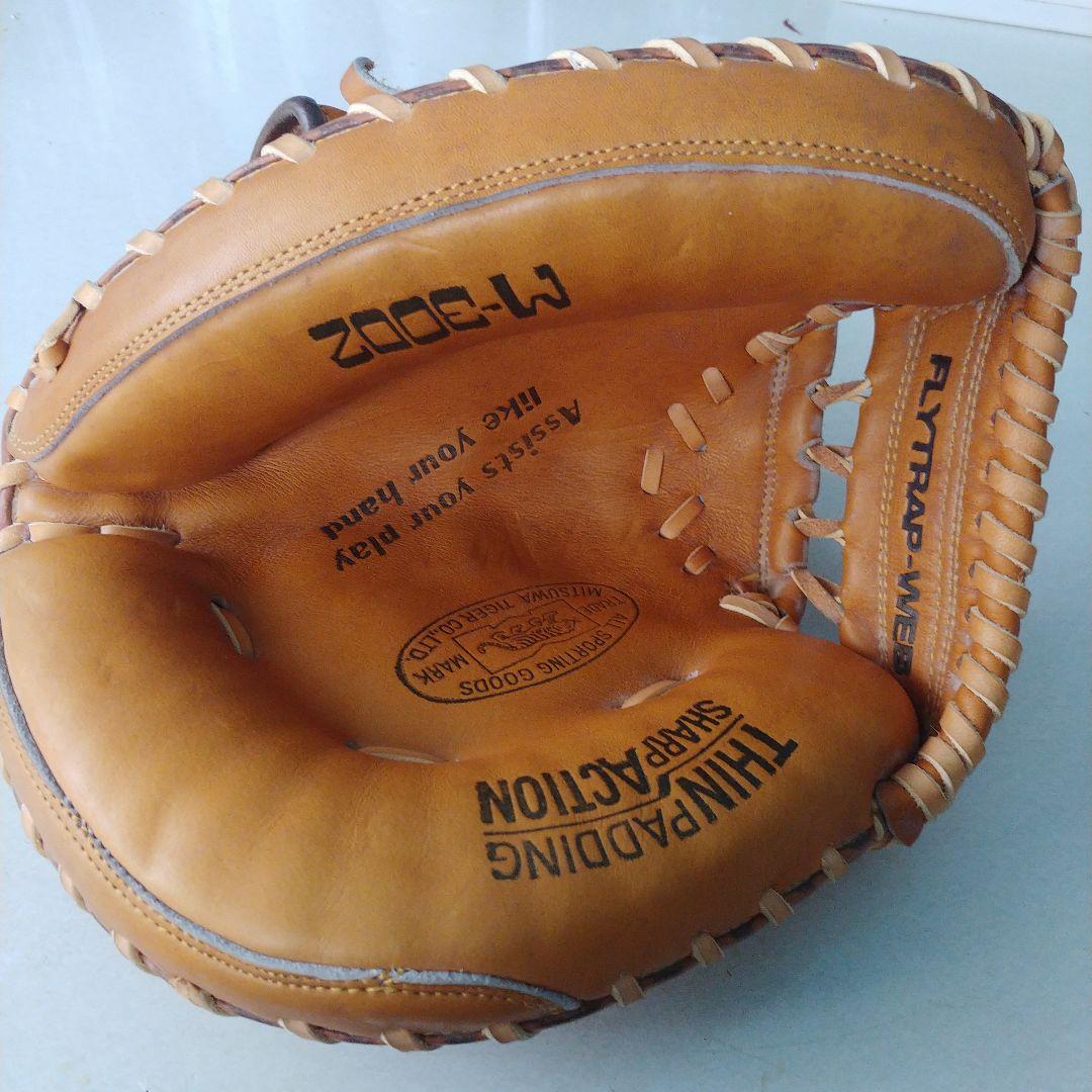 美津和Tiger 軟式キャッチャーミット M -3002 ブラウン