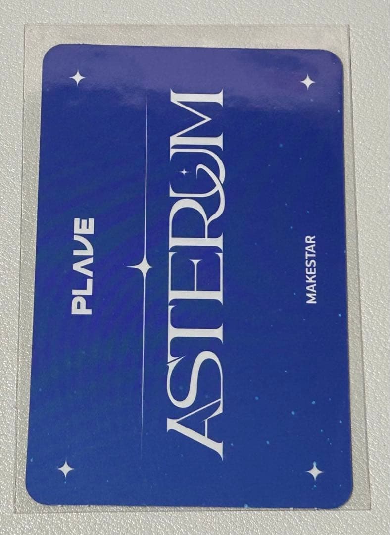 PLAVE ASTERUM makestar ウノ EUNHO トレカ