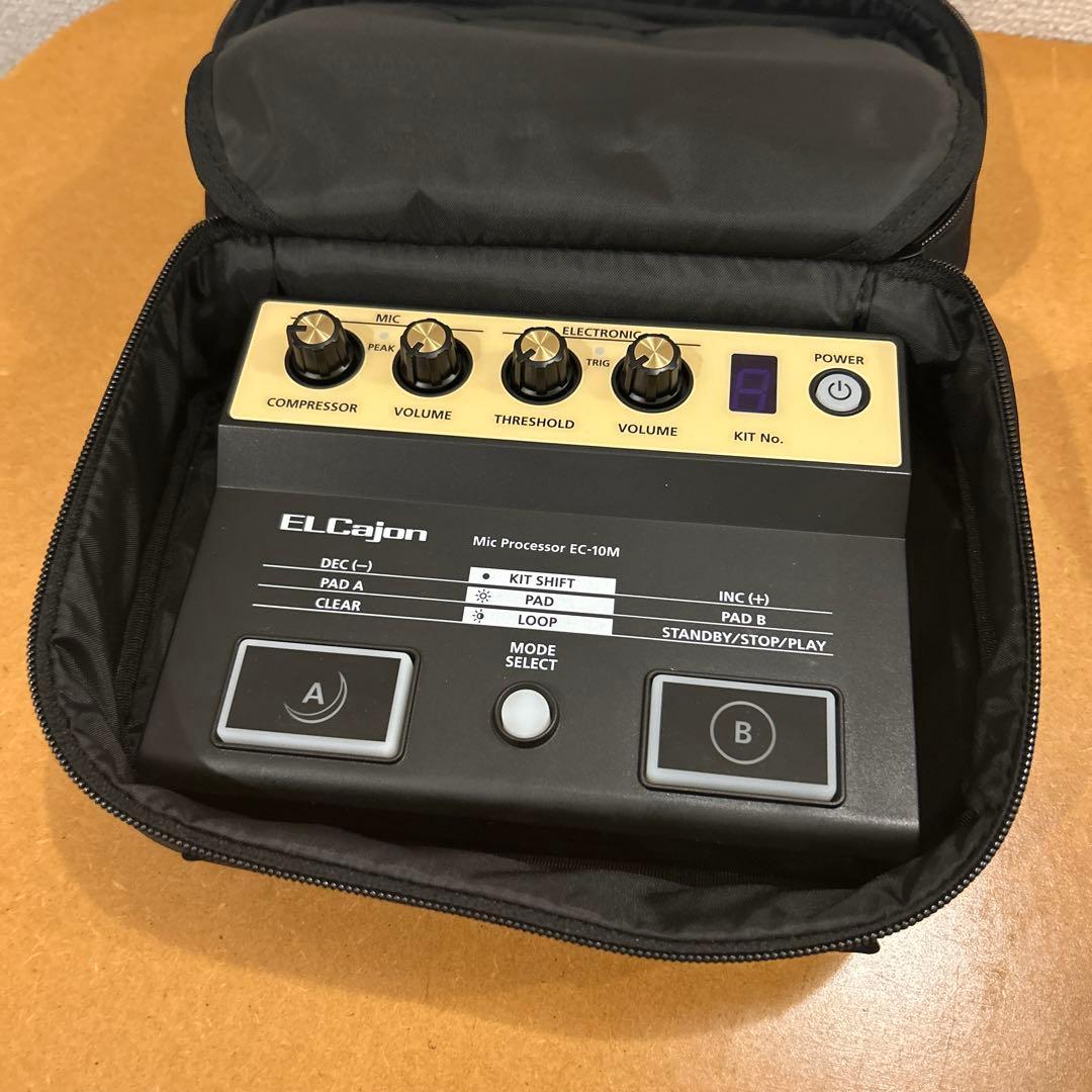 Roland EC-10M カホン用エフェクター マイク ケース エレキカホン