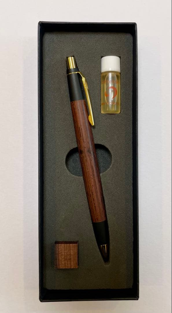 野原工芸 紫檀 シタン ゴールド金具 シャーペン