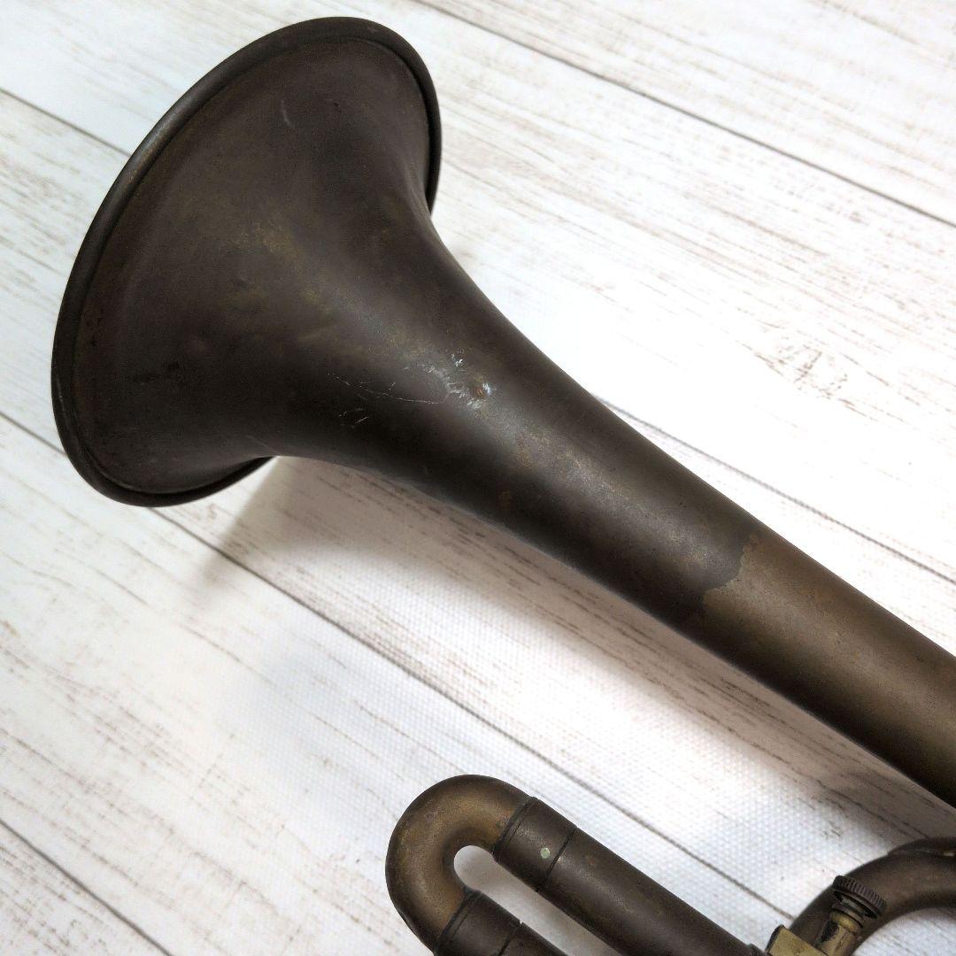 アンティークトランペット 　インテリア置物（詳細不明 動作未確認） ジャンク品