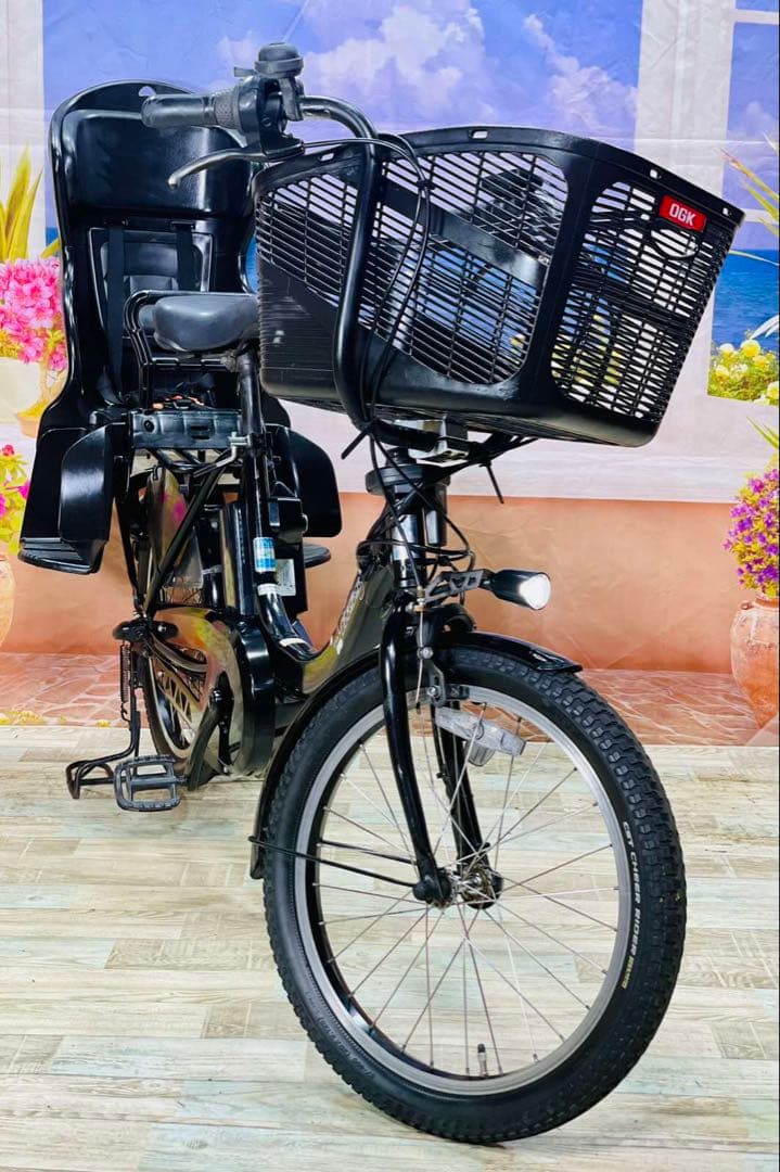 ヤマハ⭐️パスキス！激レアモデル子供乗せ電動アシスト自転車Y2216
