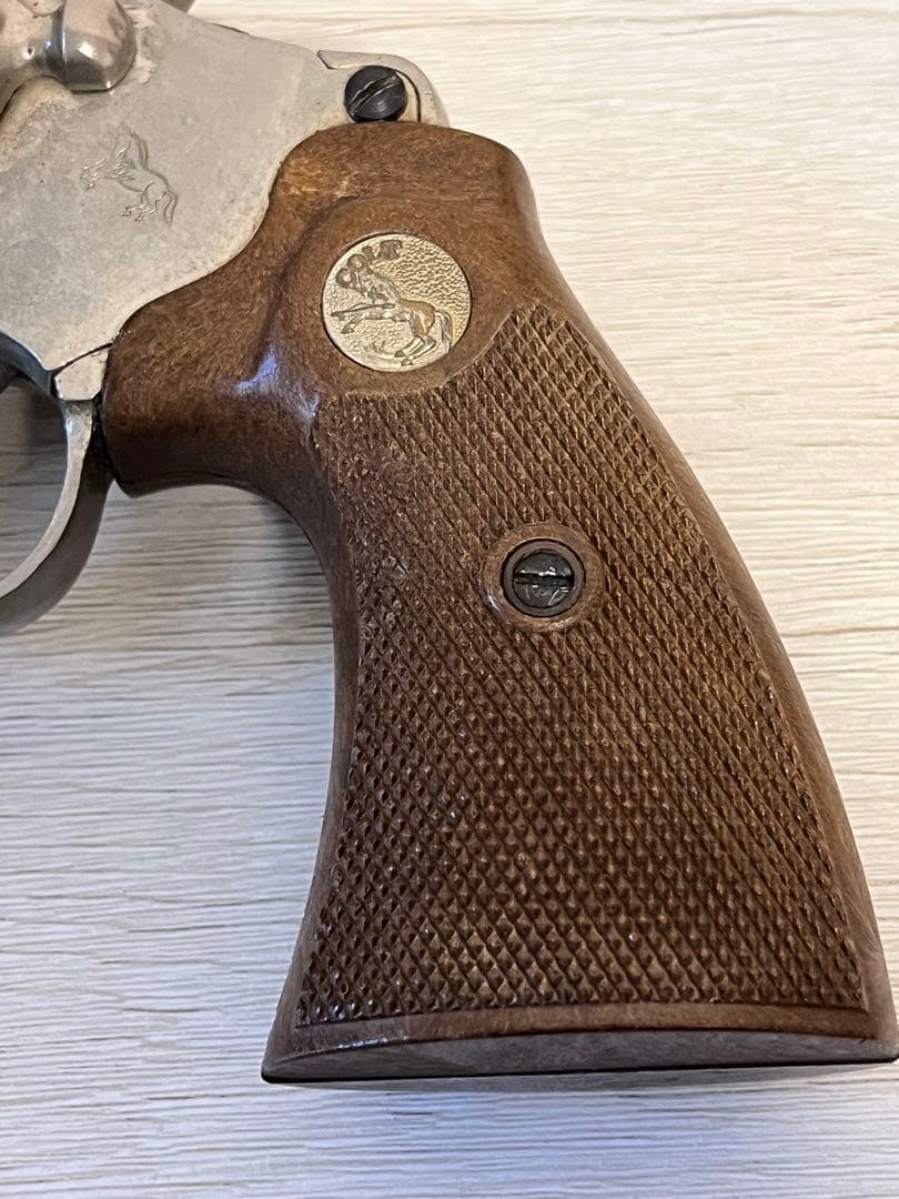 CMC 金属製シルバーリボルバー モデルガン　ビンテージ