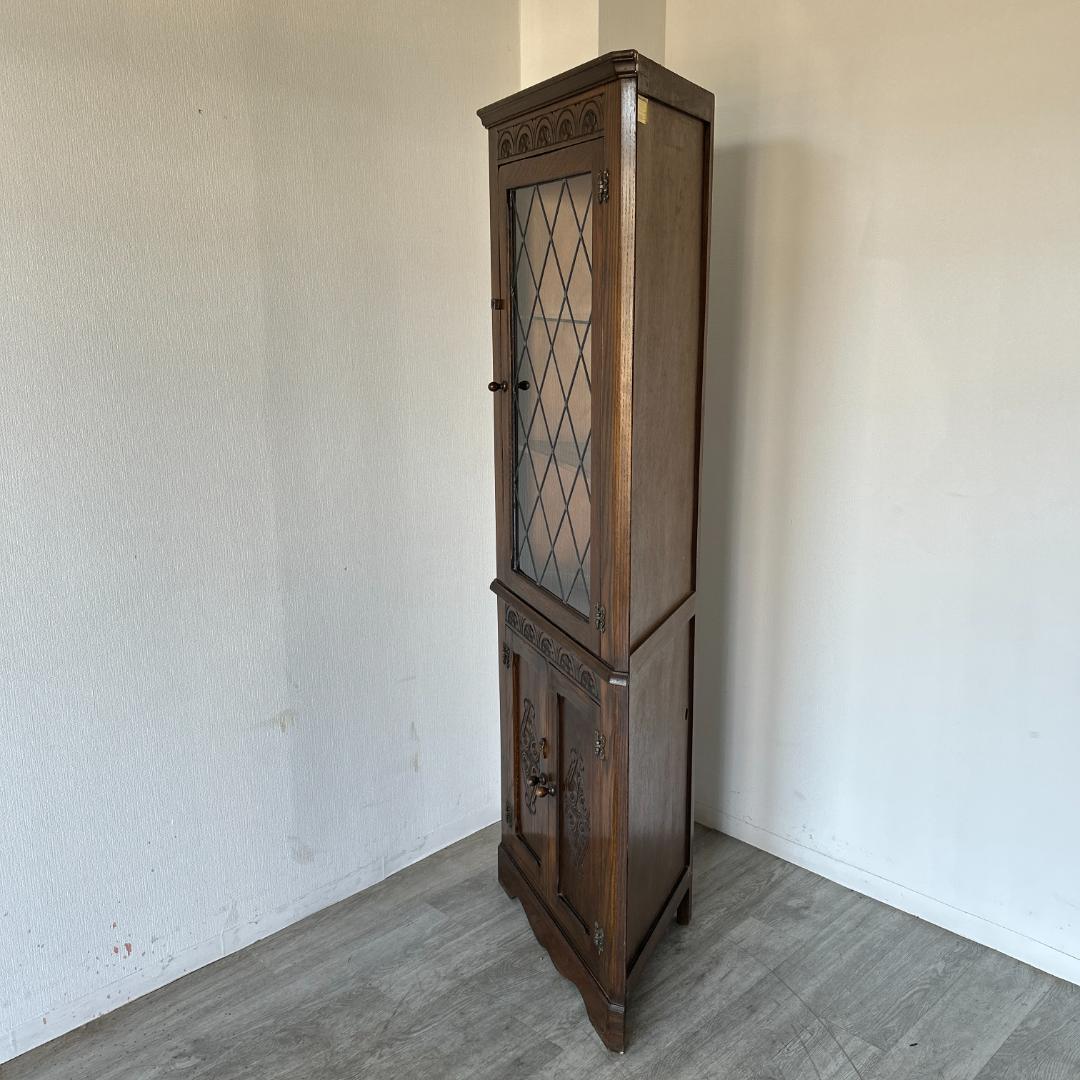 イギリス アンティーク家具 コーナーキャビネット 1930年頃 959A
