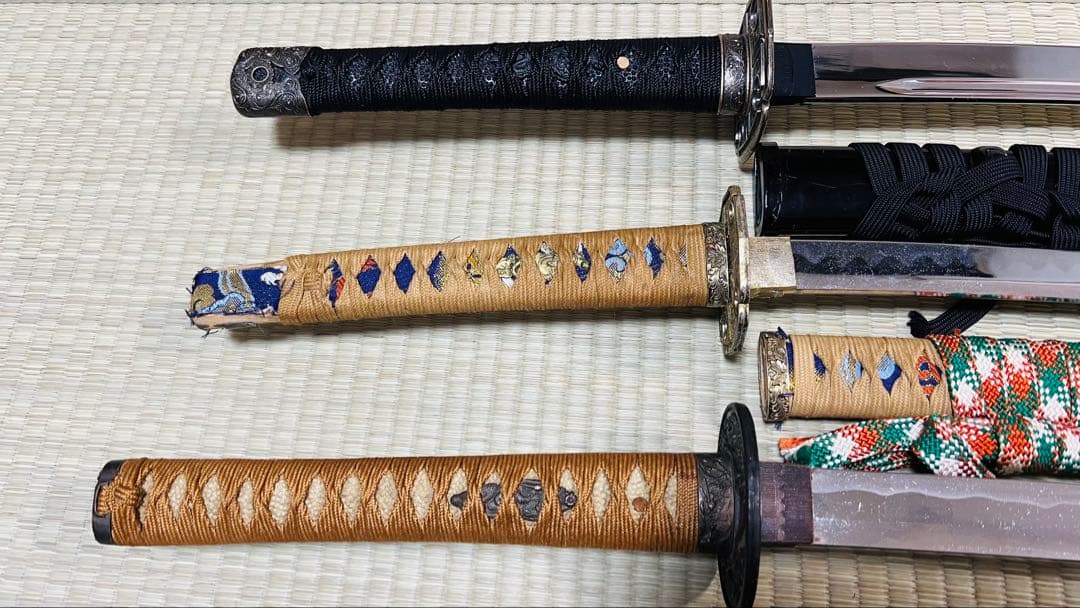 模造刀 6振り まとめ売り限定 格安 パーツ取り 資料 ジャンク251013-1