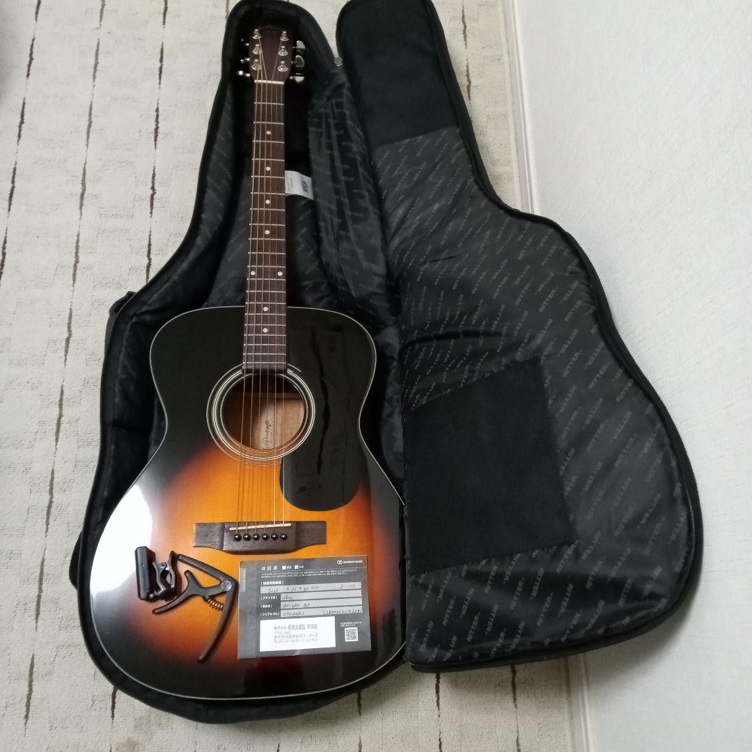 アコースティック　ギター　Aria AF-280 BS　ドレッドノート