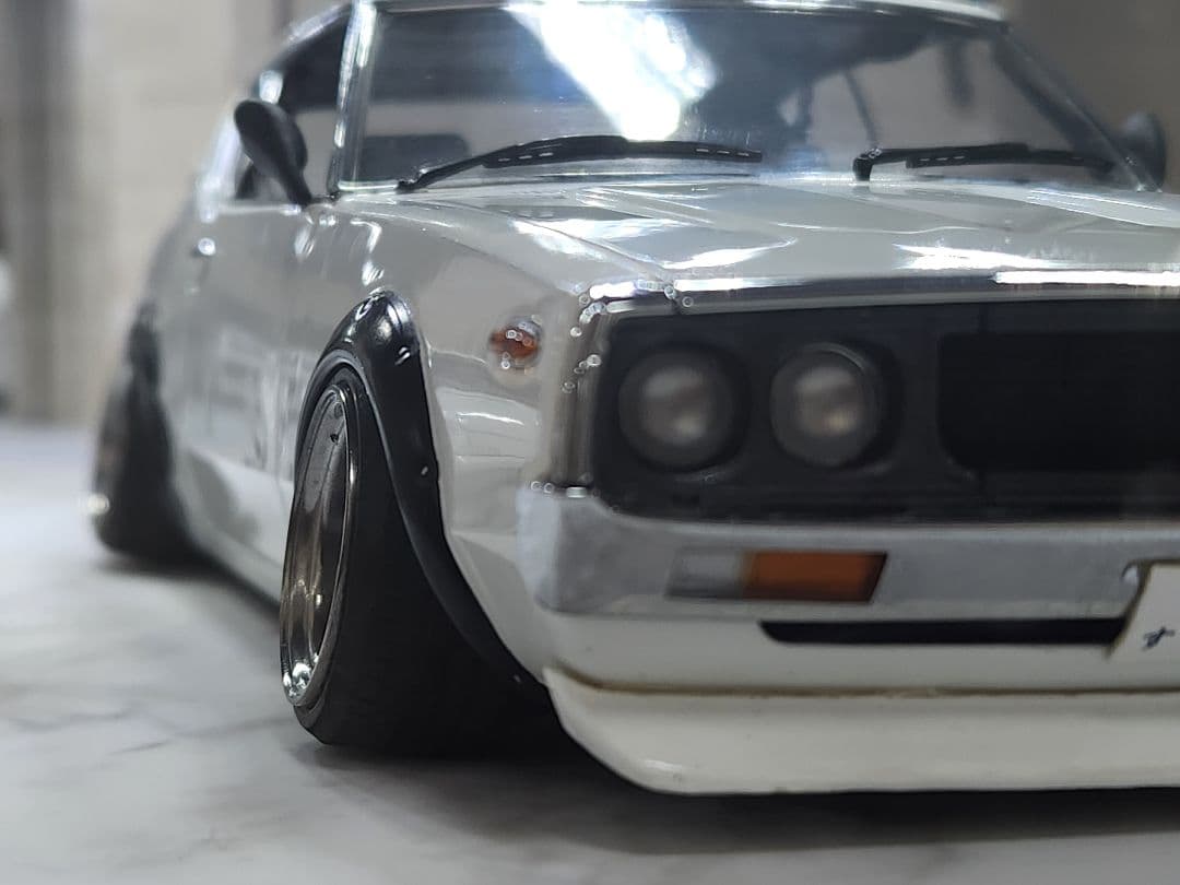 【京商】1/18日産 スカイライン ケンメリGT-R ミニカー