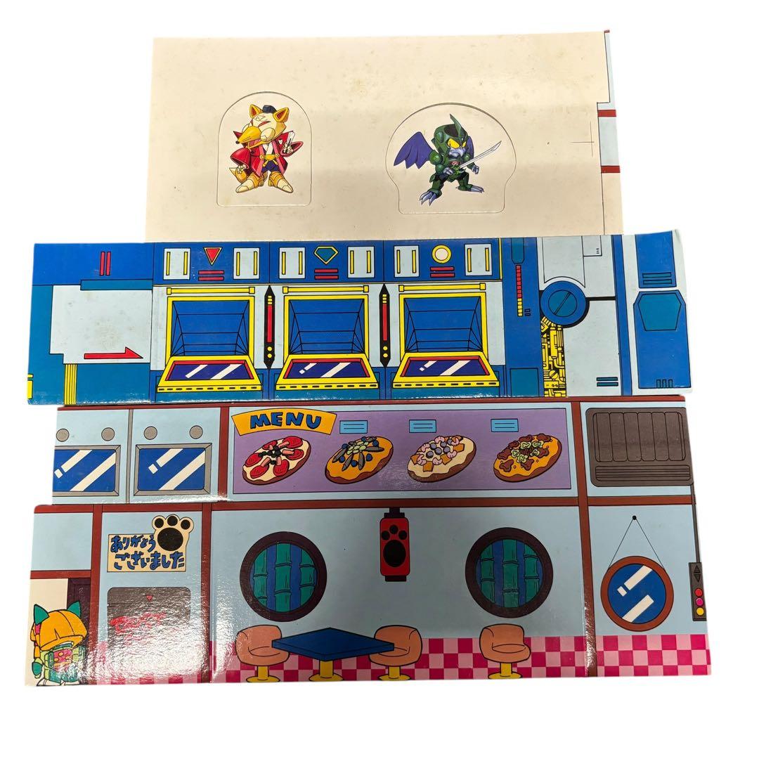 【レア】BANDAI バンダイ キャッ党忍伝てやんでえ ピザキャット 希少