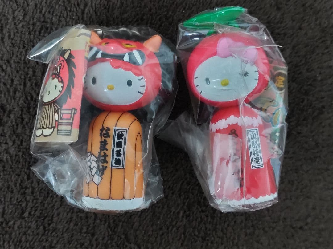 HelloKitty ハローキティ こけしライトコレクション ５種セット