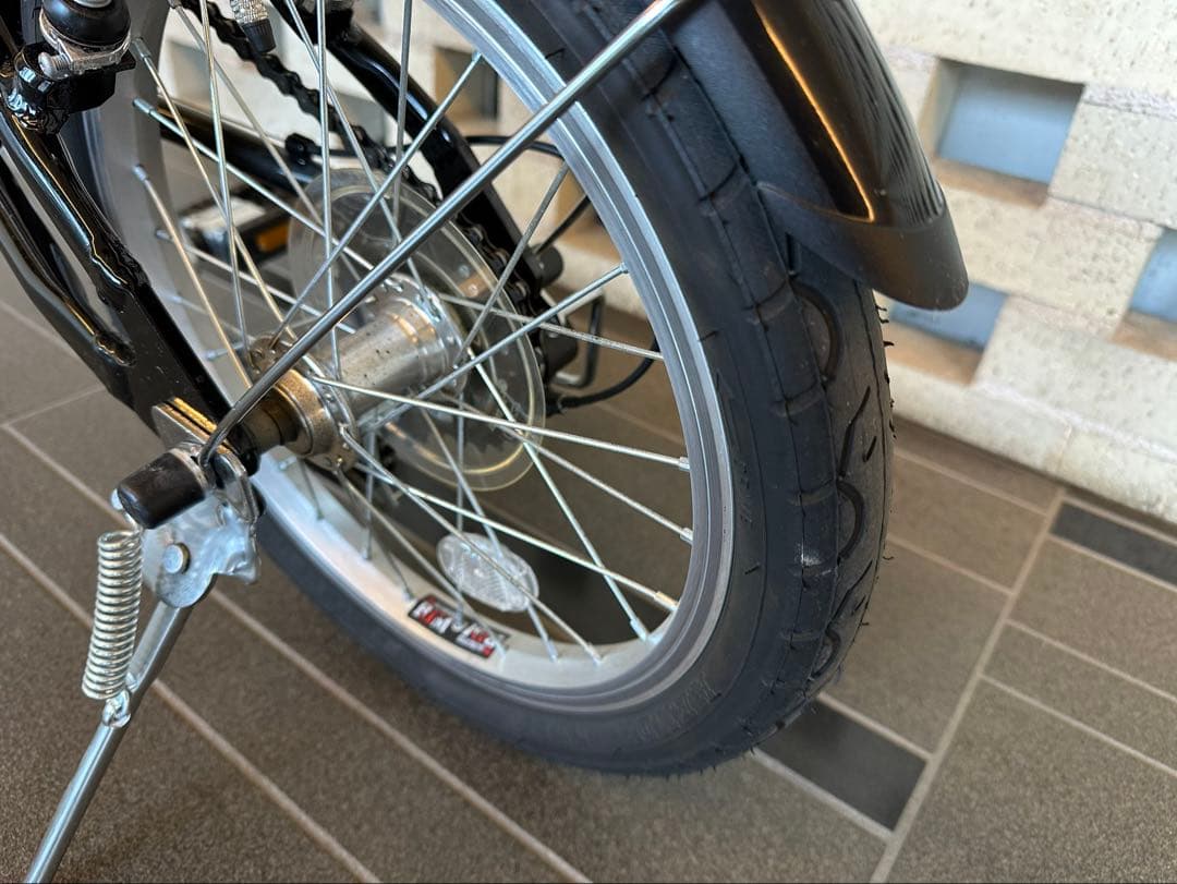 CAPTAINSTAG 折りたたみ　6速　純正ペダルとサドルは未使用