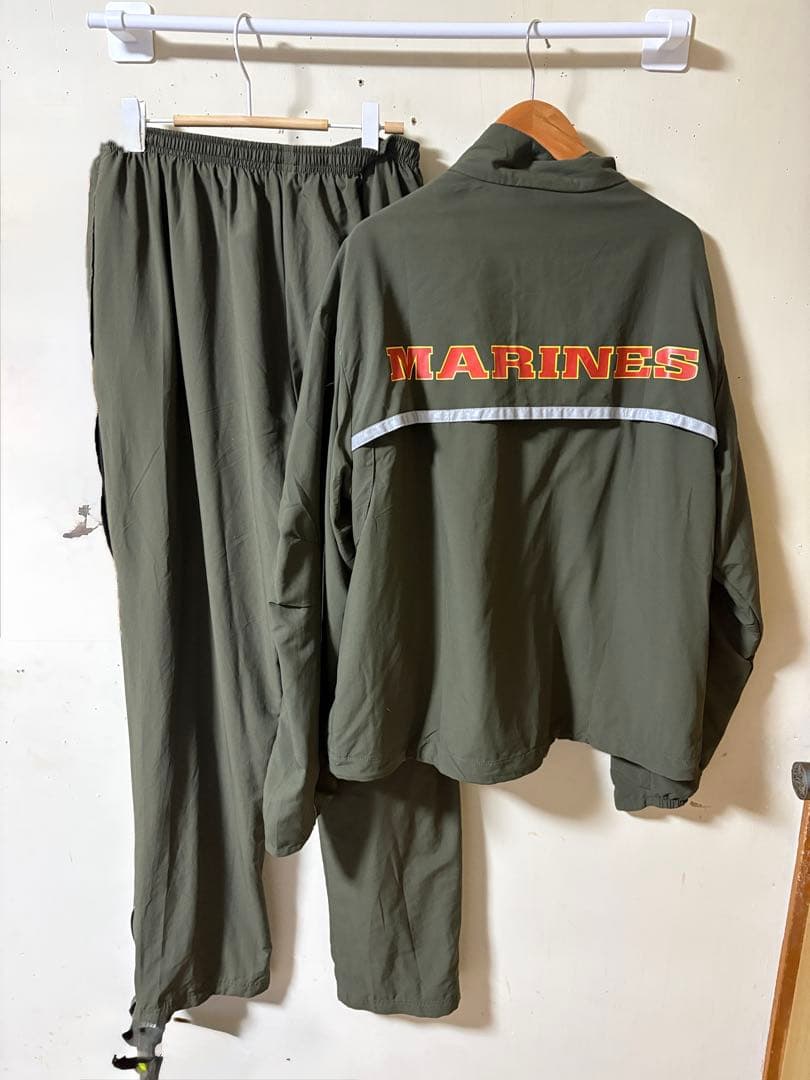 USA製 USMC newbalance セットアップ オリーブグリーン