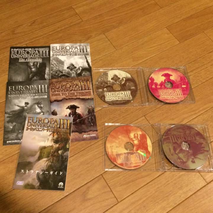 ☆廃盤レア・送料無料☆ヨーロッパ ユニバーサリス3 ゴールド 完全日本語版