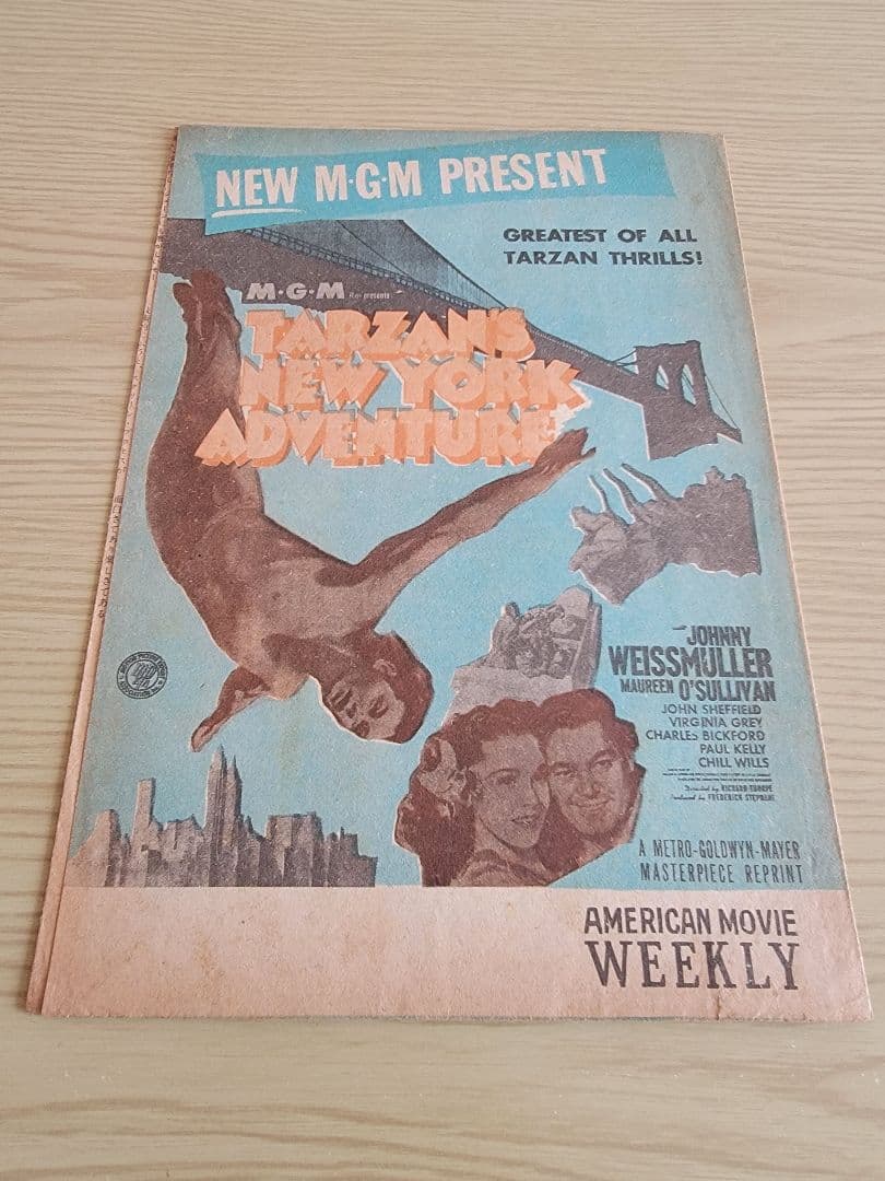 (レア)映画パンフレット　「ターザン」シリーズ　18冊セット