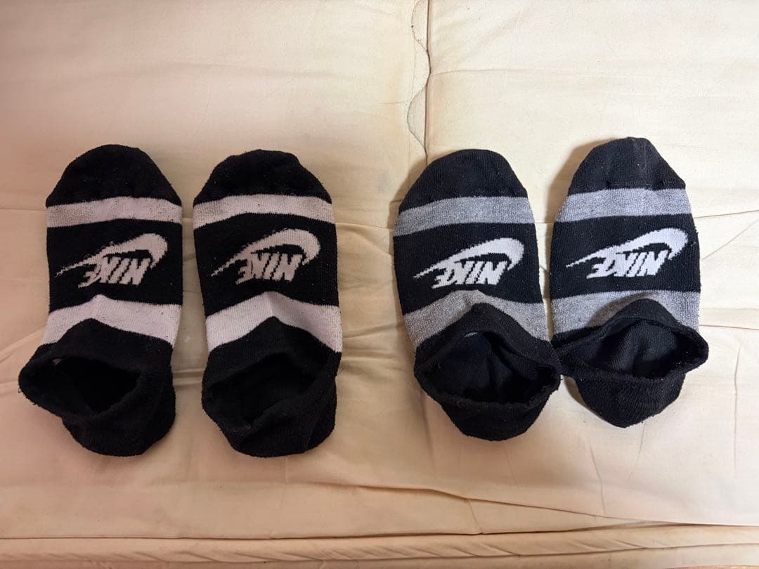 NIKE4足セット 黒 グレー