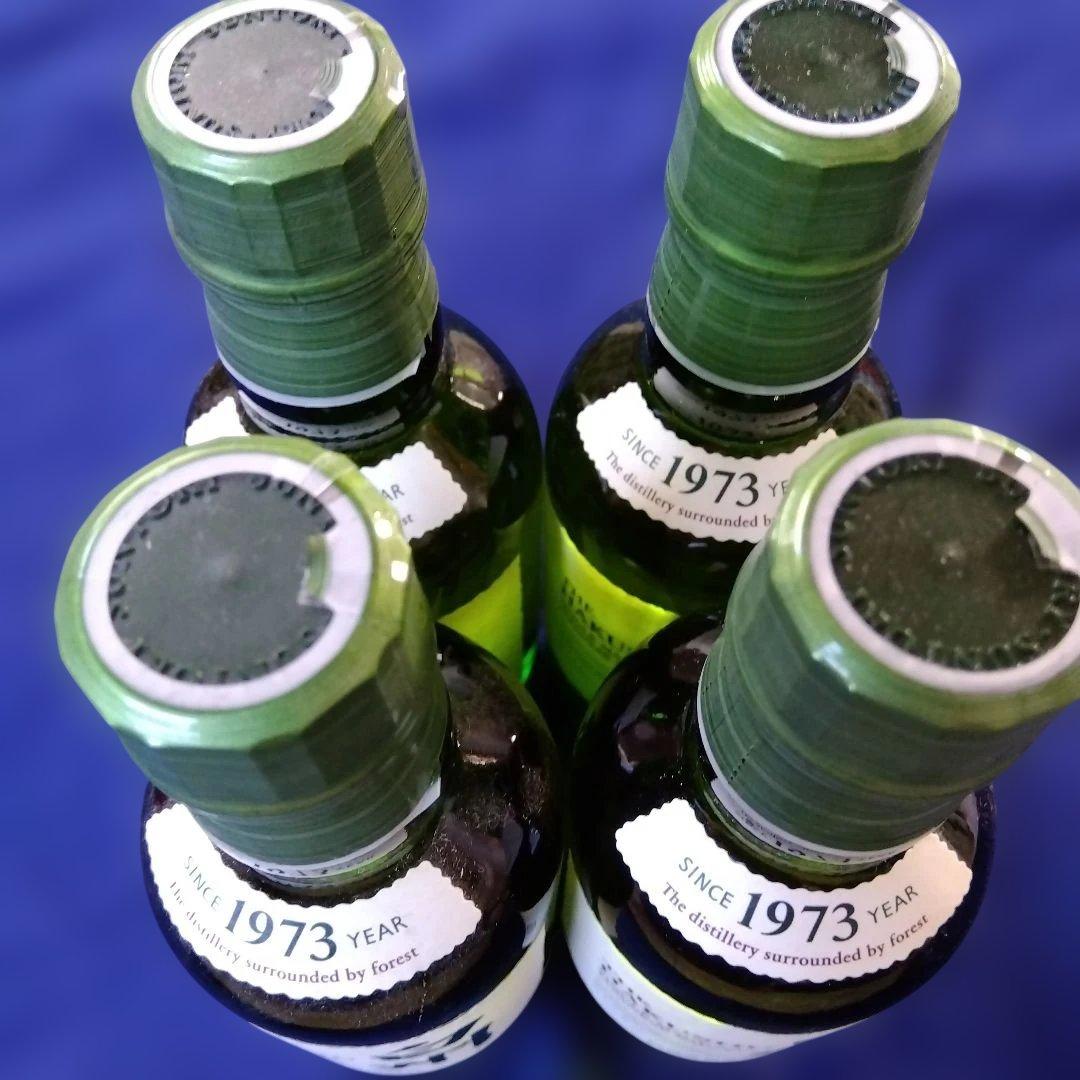 白州 シングルモルトウイスキー 180ml4点