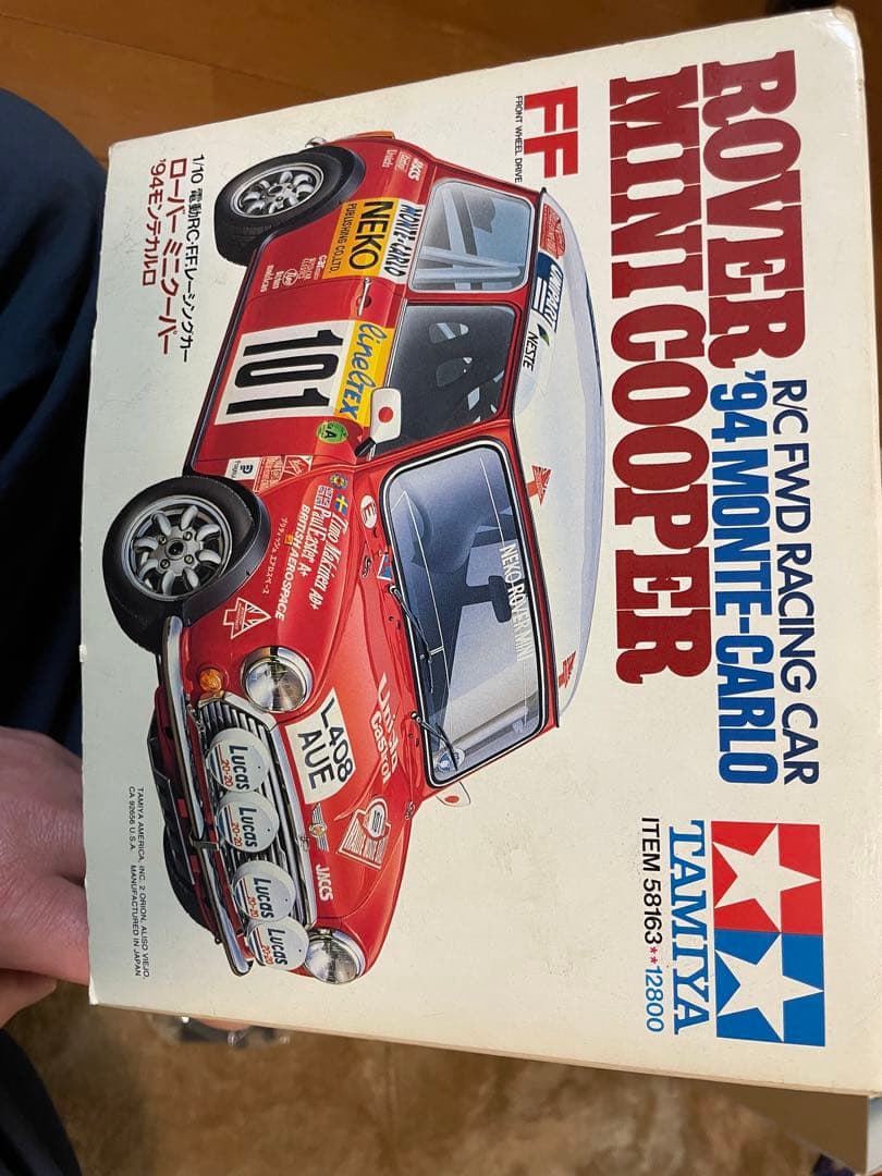 タミヤRC 1/10スケール94 ローバー ミニクーパーモンテカルロ