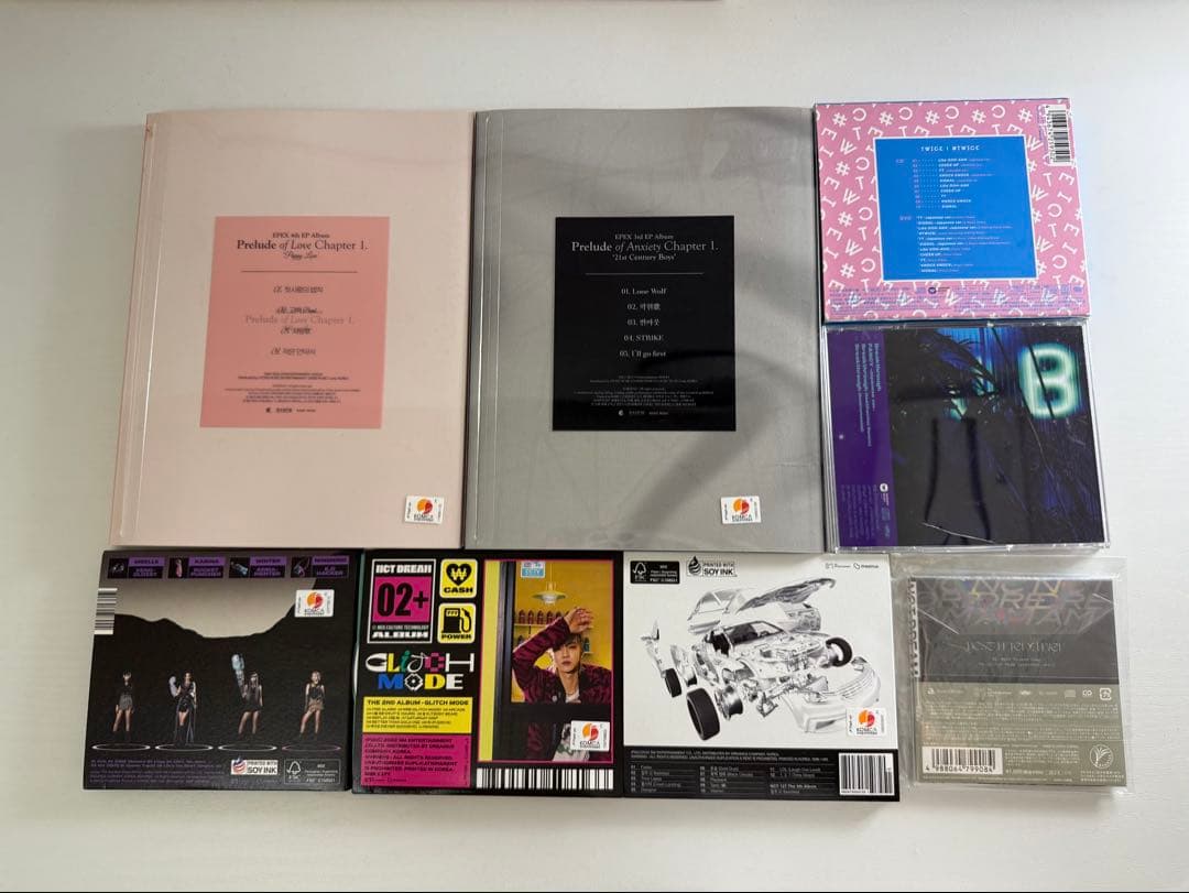 K-POP・アジア EPEX/ TWICE /aespa/ NCTDREAM / NCT127 CD