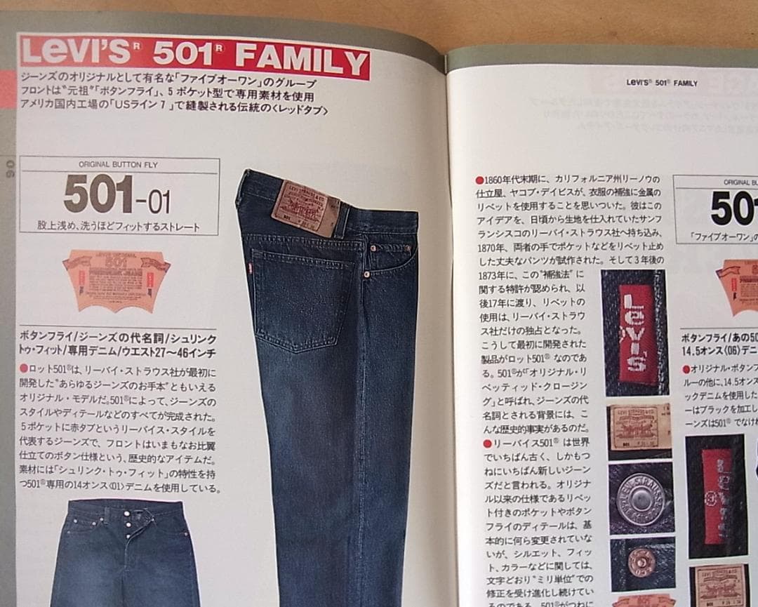 【パンフレット】Levi's 「BOOK PRODUCT CATALOG 18」