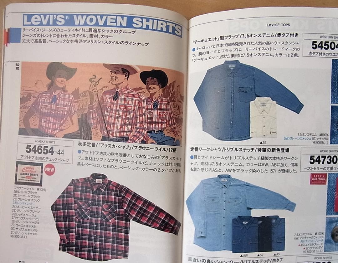 【パンフレット】Levi's 「BOOK PRODUCT CATALOG 18」