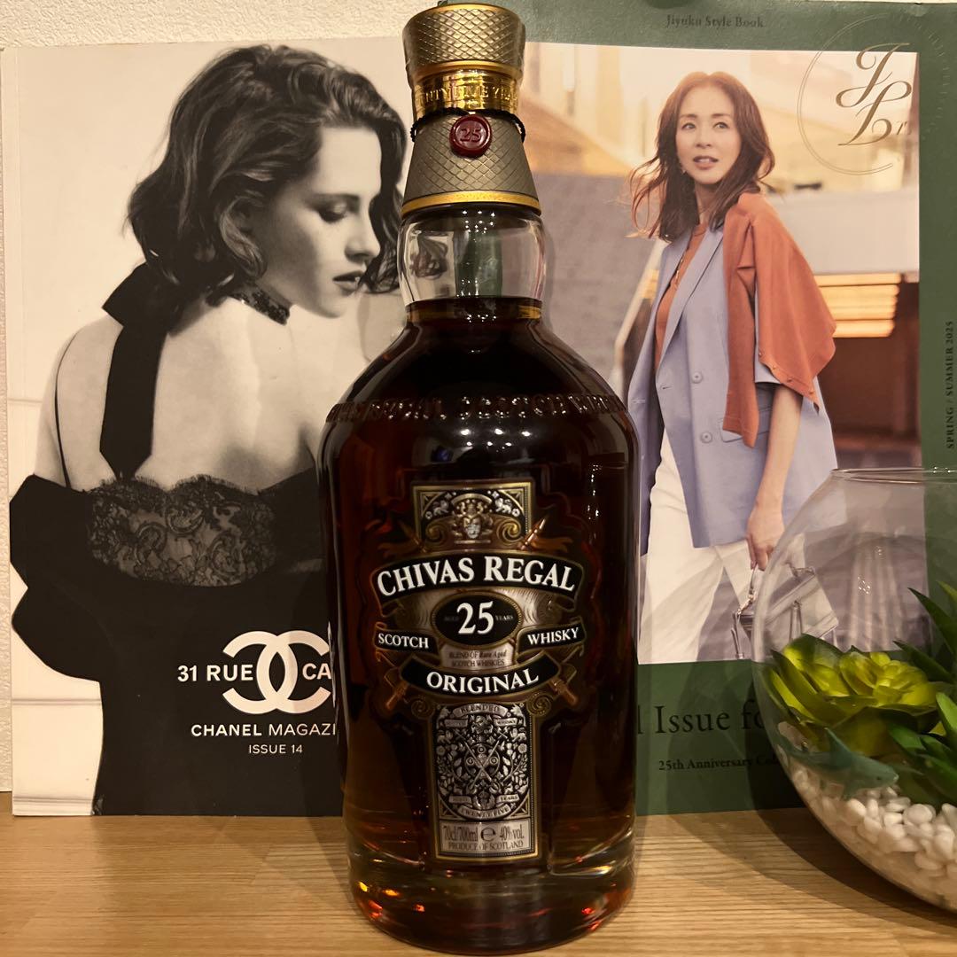 2本　シーバス25年とバランタイン21年