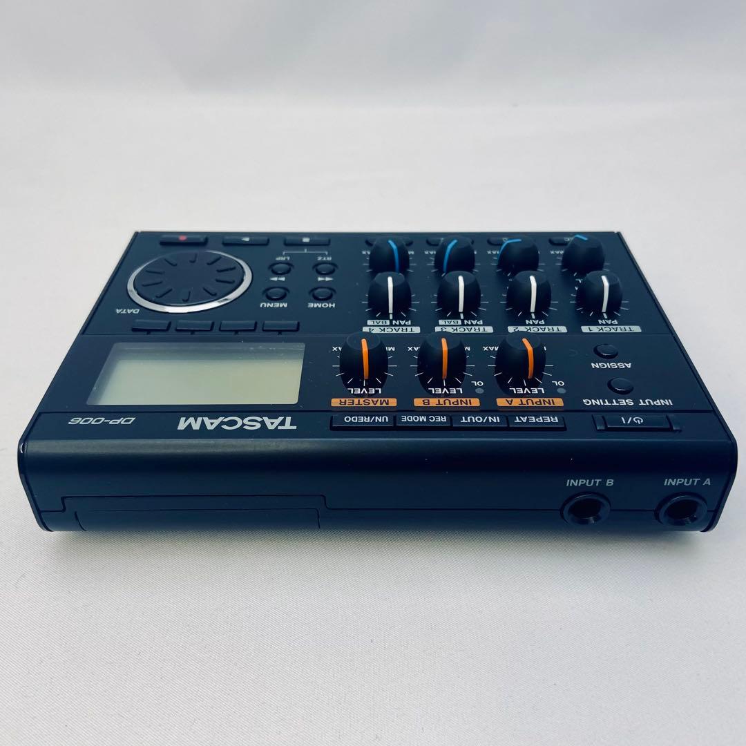 【美品】TASCAM DP-006 マルチトラックレコーダー MTR 電池駆動