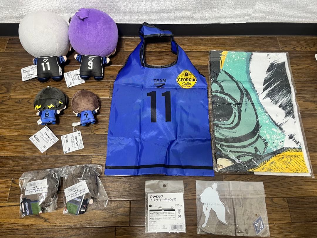 ブルーロック　ちびぐるみ　凪誠士郎　御影玲王　蜂楽廻　糸師凛　ぬいぐるみ　まとめ