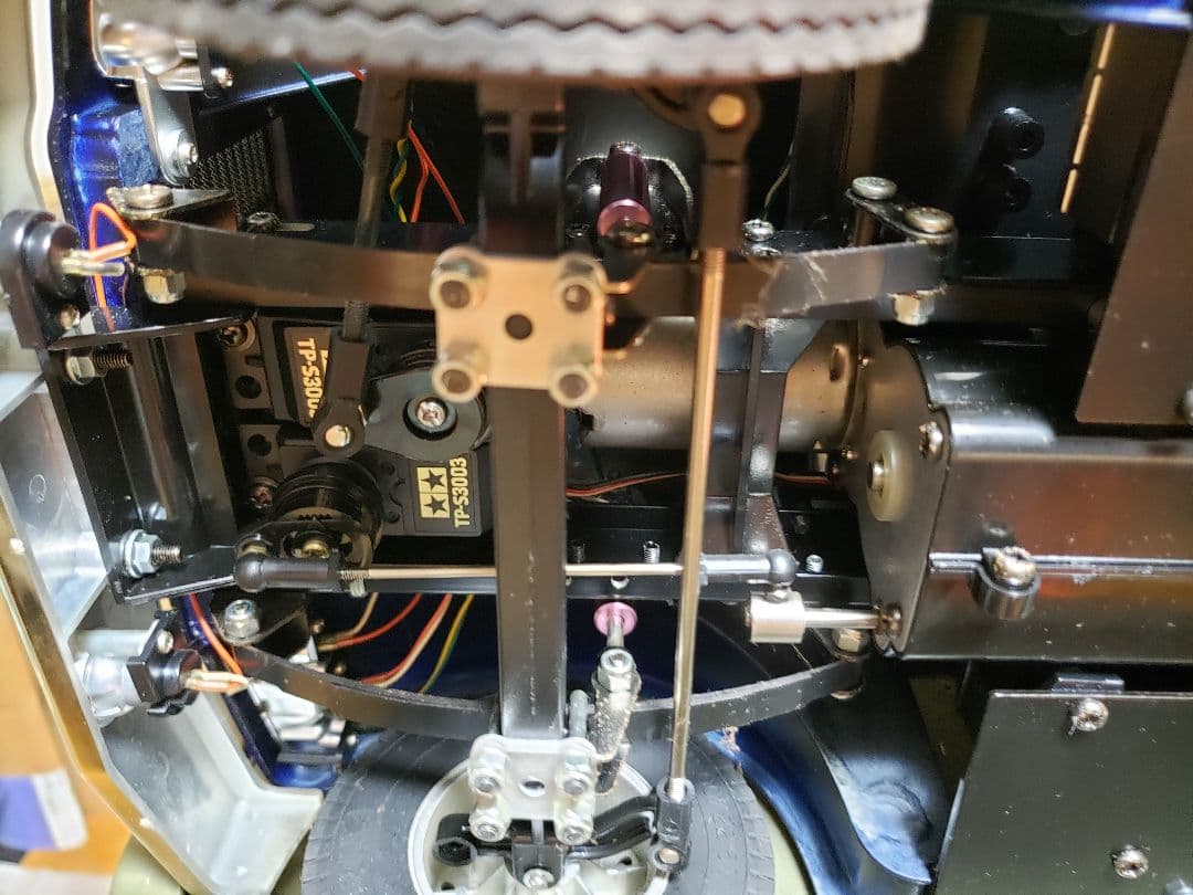 タミヤ1／14　ナイトハウラー　フルオペ　ジャンク　プロポ付き