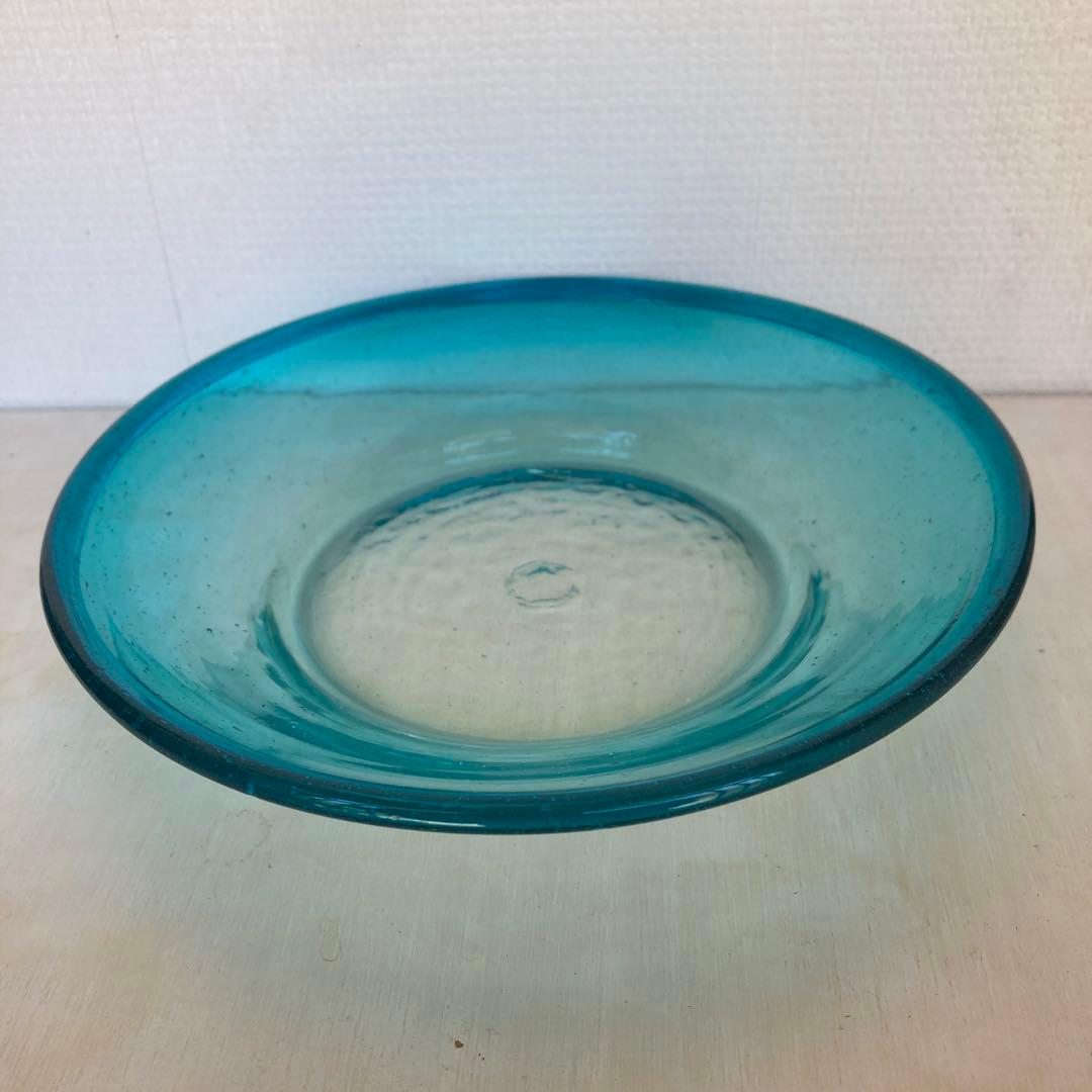 吹きガラス　倉敷ガラス　皿　横山秀樹？ 　小谷真三　内田鋼一　安藤雅信