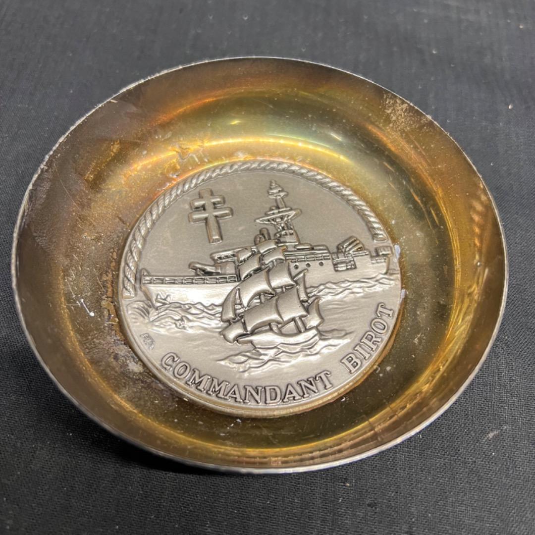 〇Kb右1024 コマンダン・ビロ フランス海軍 壁掛け など 3点まとめ
