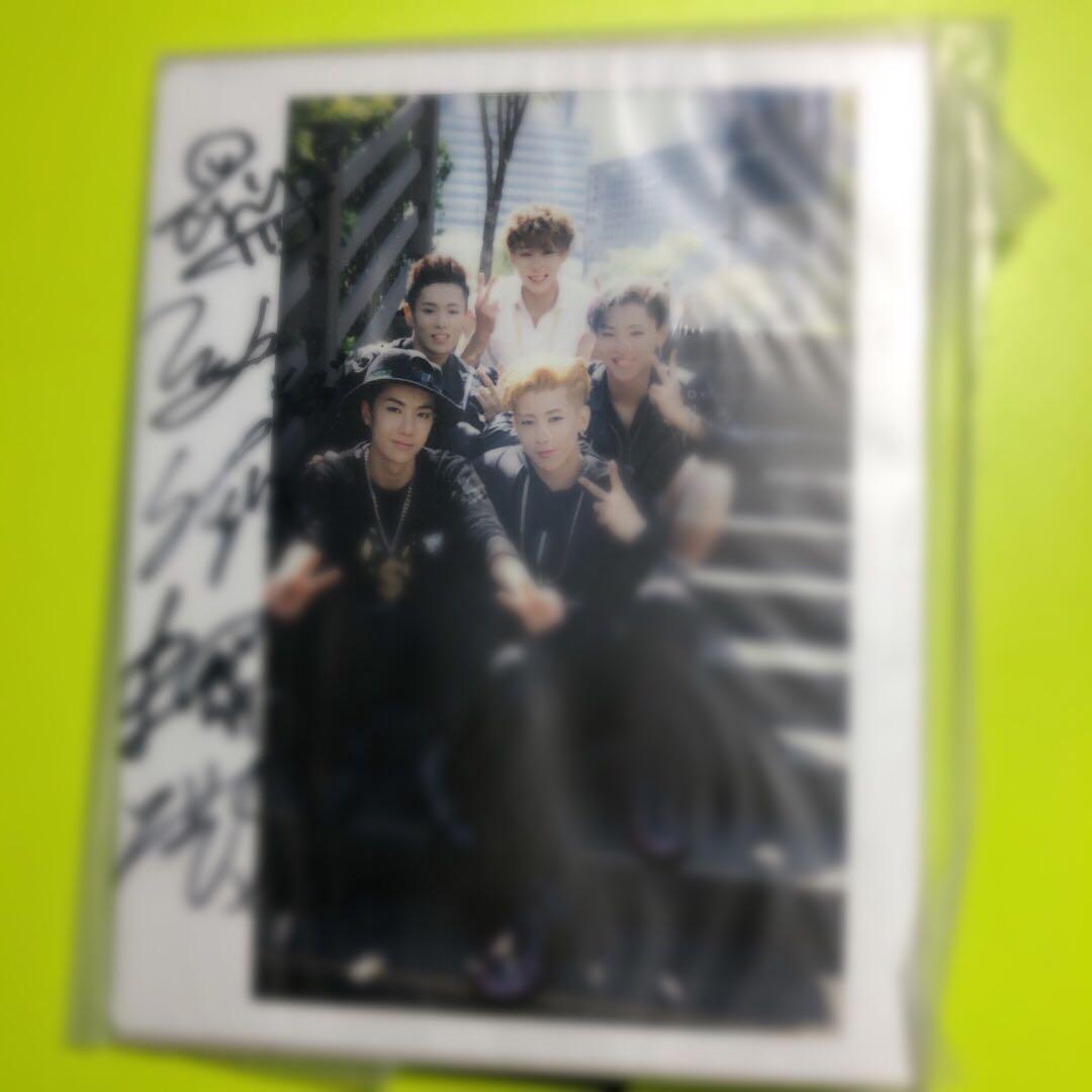 UNIQ 全員 直筆サイン入り ポラロイド WOODZ 王一博