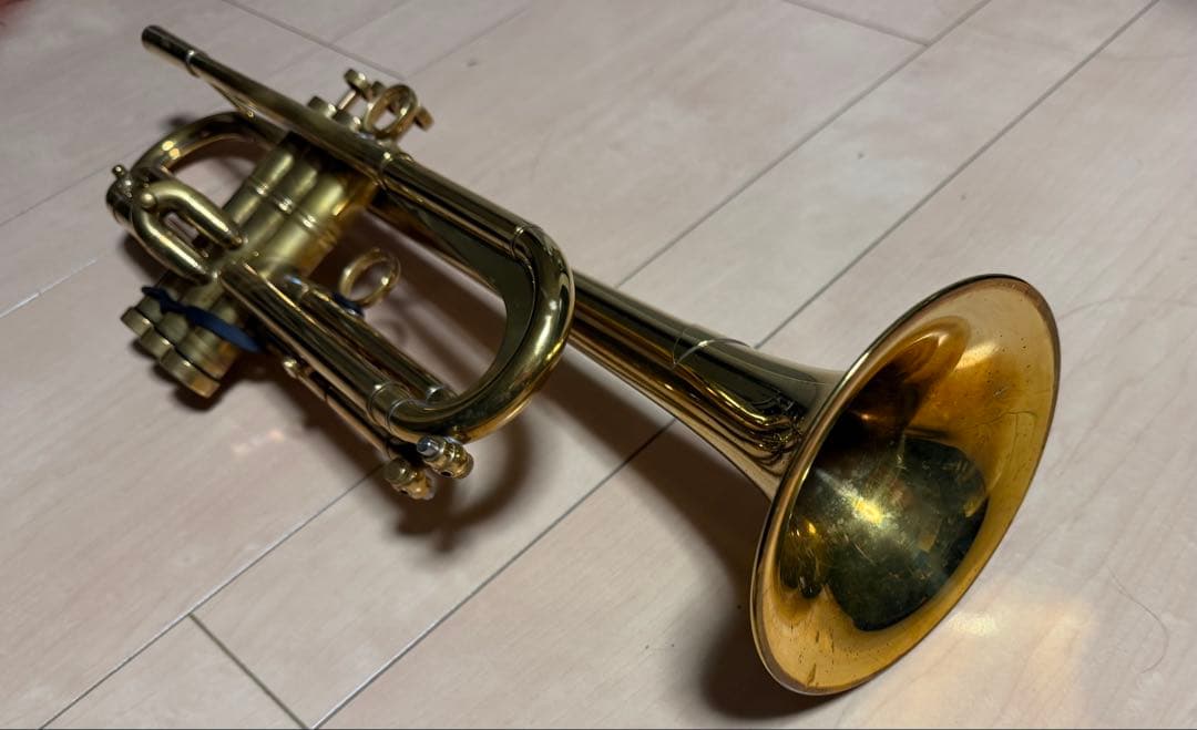 クイーンブラス　日野皓正モデル　ライトウエイト　トランペット　ローブラス　中古