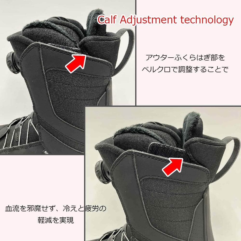 【新品】23-24 RIDE SAGE 25.0cm 女性用スノーボードブーツ