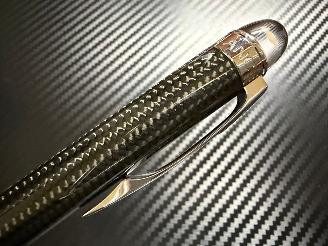 未使用に近い モンブラン スターウォーカー カーボン ボールペン