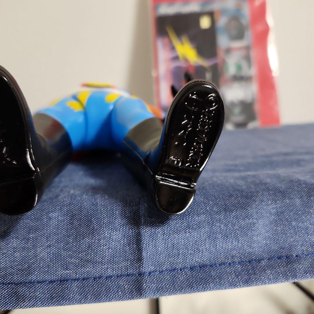 東映レトロソフビコレクション　イナズマンF　新色　約28センチ　早い者勝ち