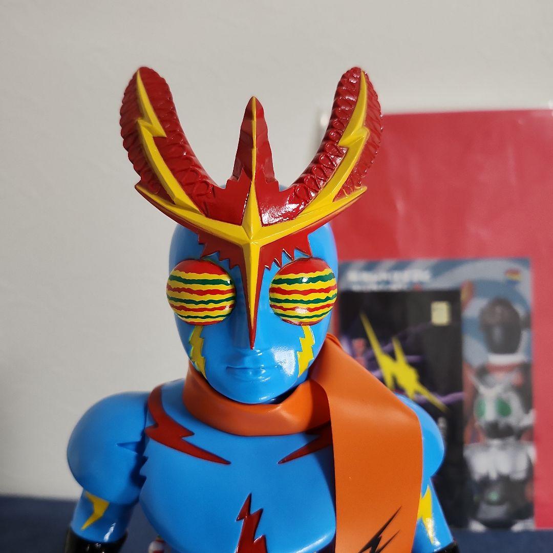 東映レトロソフビコレクション　イナズマンF　新色　約28センチ　早い者勝ち