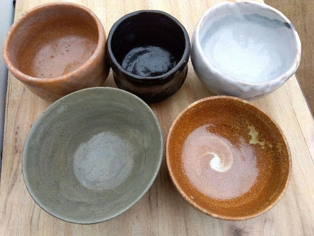 【5口】 美品 茶道具 抹茶椀