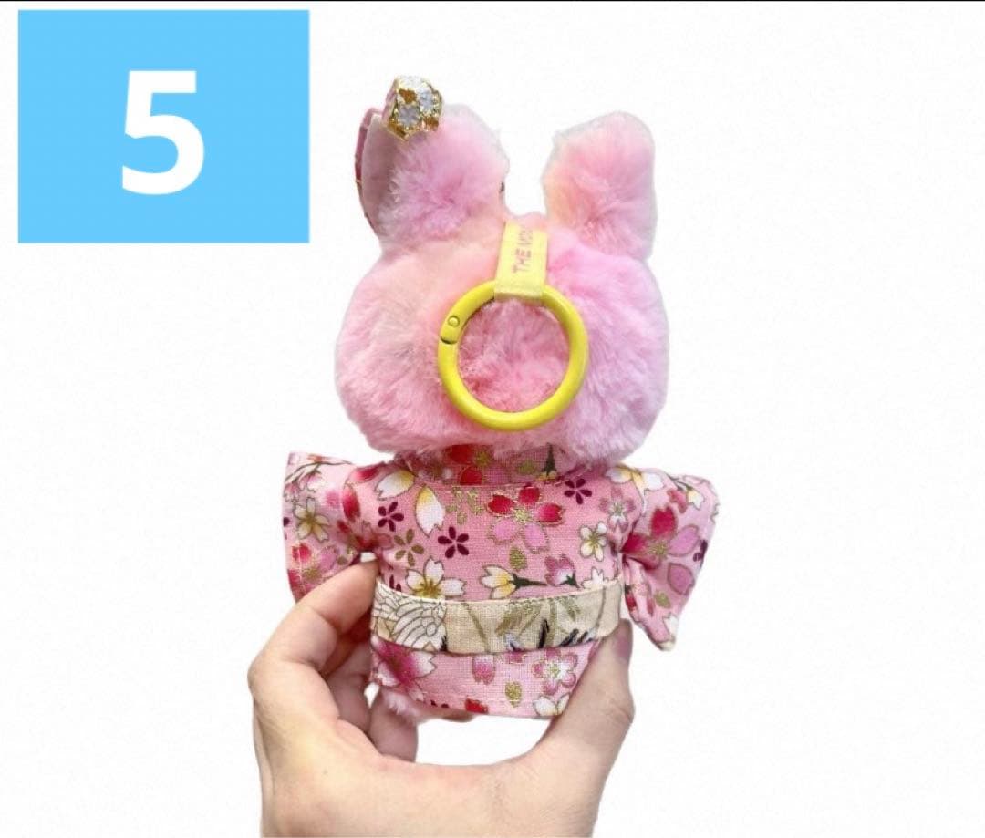 ラブブ用和風着せ替え服セット 6点見本用です。