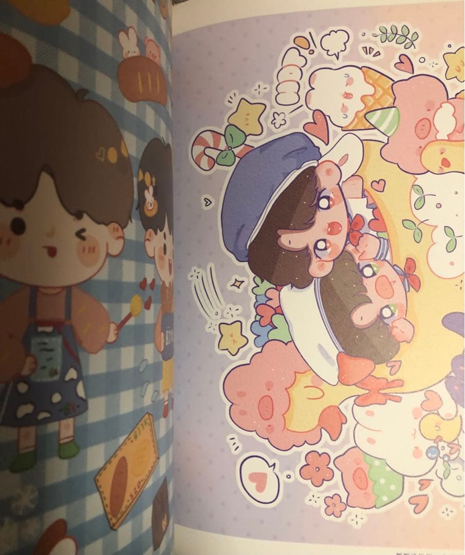 博君一肖 王一博 肖战 肖戦 絵師画集文集各一冊 bjyx 極厚本2冊 公式美品